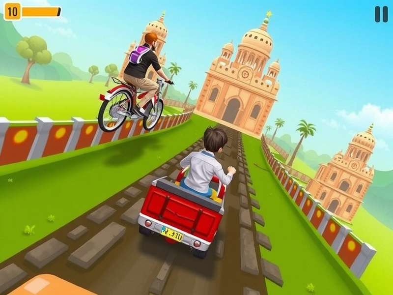 Tuk Tuk Rajasthan Rush Gameplay